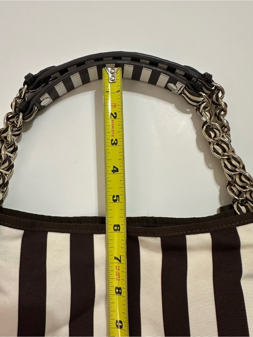 Henri Bendel Hot For Dots Tote Bag Brown White Rare Collector Handbag Dust Bag - Picture 11 of 16